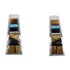 Southwestern Multicolor Sterling Silver Earrings YX52997
